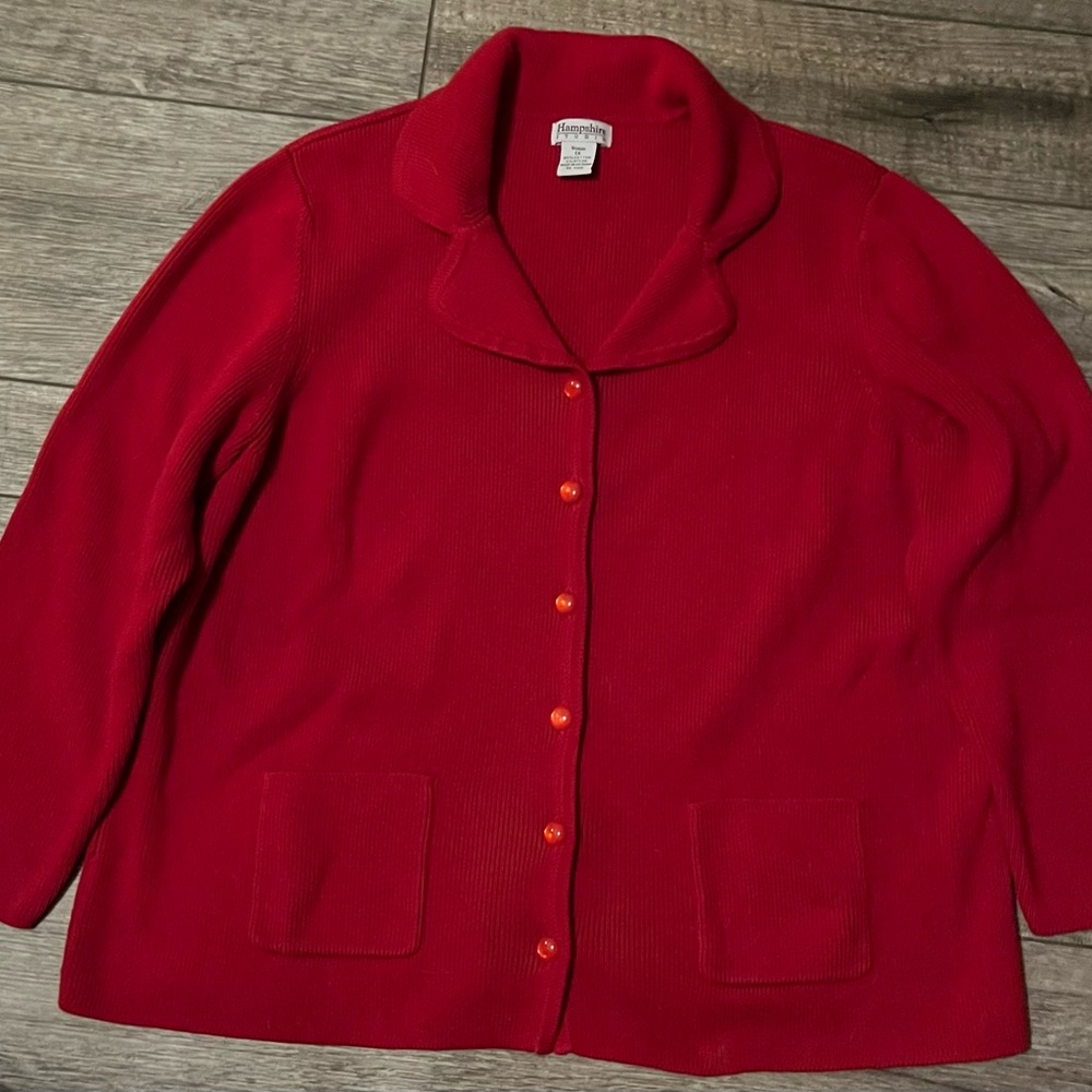 Vintage Red Hampshire Studio Sweater